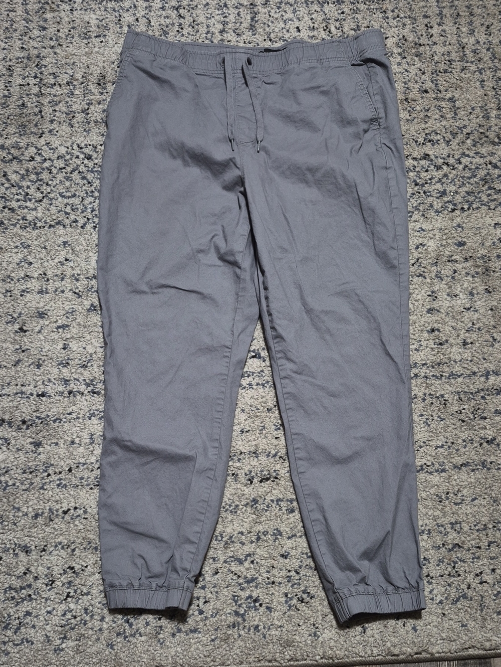 Denver Hayes Gray Drawstring Jogger Pants